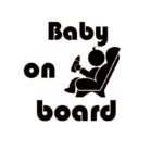 Sticker baby on board v1